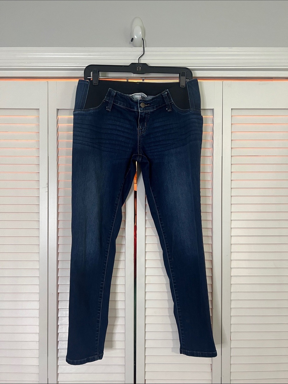 Isabel Maternity by Ingrid & Isabel Dark Blue Skinny Maternity Jeans